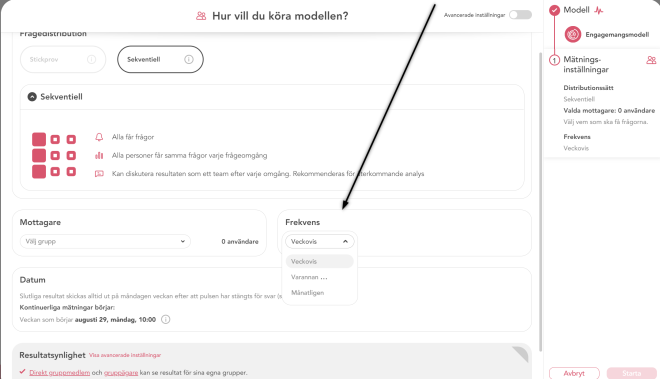 Hur startar jag den kontinuerliga mätningen?  3